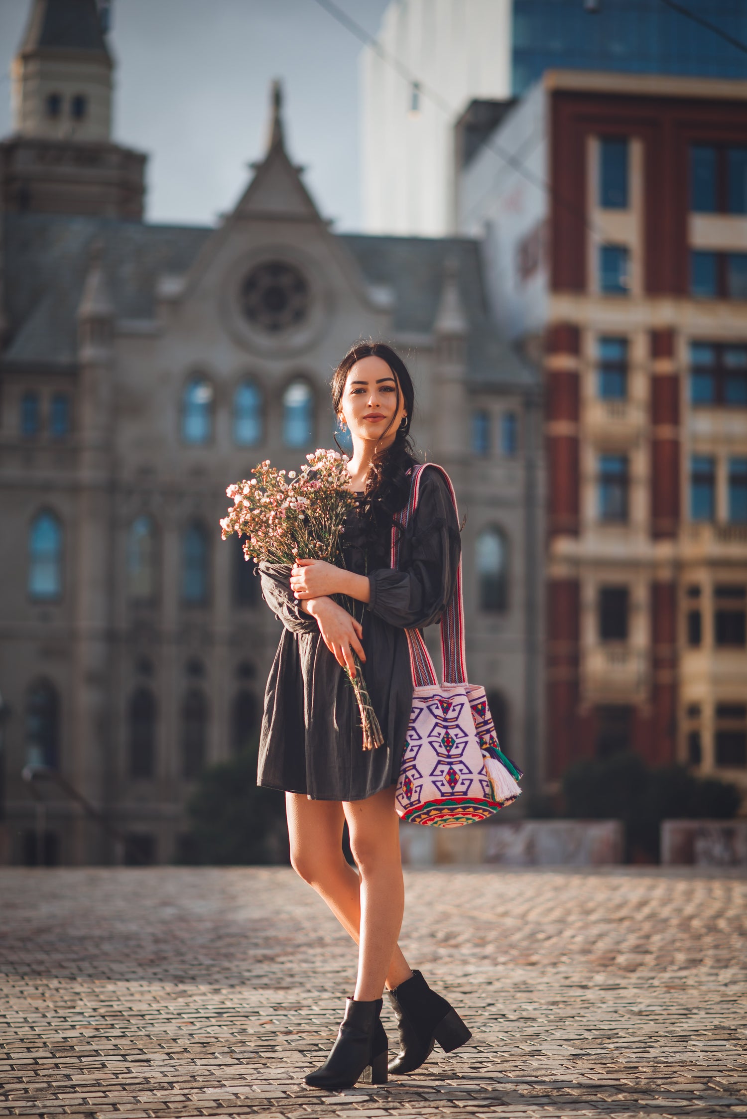 Wildhank hand knit bag