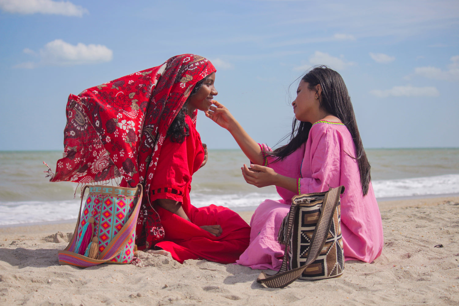 Wildhank hand knit bag